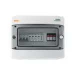 Rozdzielnica przyłączeniowa DC+AC z ogranicznikiem przepięć 1000V typu 2, 1x łańcuch PV, 1x MPPT // ogr. AC typ 2, 25A 3-F sygn. faz