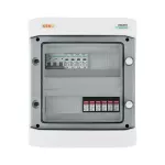 Rozdzielnica przyłączeniowa DC+AC z ogranicznikiem przepięć 1000V typu 2, 4x łańcuch PV, 2x MPPT// ogr. AC typ 2, 32A 3-F