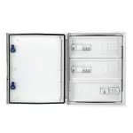 Rozdzielnica przyłączeniowa AC, IP 66 z ogranicznikiem przepięć typ 1+2, 2x 32A 3-F, 2x RCD 300mA typ A, FR 100A