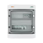 Rozdzielnica przyłączeniowa AC IP66 z ogranicznikiem przepięć typ 1+2, 2x 50A 3-F, FR 125A, sygn. faz