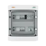 Rozdzielnica przyłączeniowa AC z ogranicznikiem przepieć typ 1+2, 25A 3-F, 32A 3-F, 2x RCD 300mA typ A, FR 100A