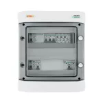 Rozdzielnica przyłączeniowa AC z ogranicznikiem przepieć typ 1+2, 20 1-F, 20A 3-F, 2x RCD 300mA typ A, FR 100A