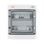 Rozdzielnica przyłączeniowa AC z ogranicznikiem przepieć typ 2, 25A 1-F 16A 3-F, 2x RCD 300mA typ A, FR 100A