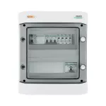 Rozdzielnica przyłączeniowa AC z ogranicznikiem przepieć typ 2, 25A 3-F, RCD 300mA typ A, FR 100A