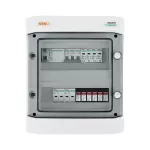 Rozdzielnica przyłączeniowa DC+AC z ogranicznikiem przepięć 1000V typu 2, 2 x łańcuch PV, 2 x MPPT, zab. przet. 4x15A // ogr. AC typ 2, 20A 3-F, RCD 300mA