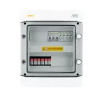 Rozdzielnica przyłączeniowa DC+AC z ogranicznikiem przepięć 1000V typu 1+2, 2x łańcuch PV, 2x MPPT // ogr. AC typ 2, 10A 3-F