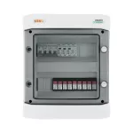 Rozdzielnica przyłączeniowa DC+AC z ogranicznikiem przepięć 1000V typu 1+2, 3x łańcuch PV, 3x MPPT // ogr. AC typ 1+2, 63A 3-F, wyz. wzrostowy