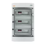 Rozdzielnica przyłączeniowa hermetyczna KENO z ogranicznikiem przepięć DC 1000V typu 2, 3x łańcuch PV, 3x MPPT + 3x roz.DC 4P, 16A 1000V, 6x zab. przet. 15A, 3x wyz wzr 110V-415V