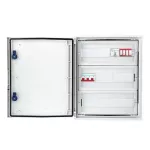 Rozdzielnica przyłączeniowa IP66 inwertera z ogranicznikiem przepięć AC Dehn typ 2, 100A 3F, FR 100A, syg. faz