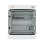 Rozdzielnica przyłączeniowa AC IP66 z ogranicznikiem przepięć typ 1+2, 2x 40A 3-F, FR 100A, syg. faz