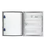 Rozdzielnica przyłączeniowa inwertera IP 66 z ogranicznikiem przepięć AC typ 2, 63A 3-F, różnic 63A/300ma, FR 100A