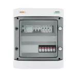 Rozdzielnica przyłączeniowa DC+ AC z ogranicznikiem przepięć 1000V typu 1+2, 2 x łańcuch PV, 2 x MPPT // ogr. AC typ 1+2, 20A 3-F, RCD 100mA 40A