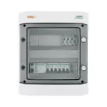 Rozdzielnica przyłączeniowa inwertera z ogranicznikiem przepięć AC typ 1+2, 16A, 20A 3-F, RCD 40A/100mA