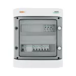 Rozdzielnica przyłączeniowa inwertera z ogranicznikiem przepięć AC typ 1+2, 10A, 16A 3-F, RCD 40A/100mA