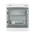 Rozdzielnica przyłączeniowa inwertera z ogranicznikiem przepięć AC typ 2, 2x 16A 3-F, różnic 40A/300ma