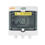 Rozdzielnica przyłączeniowa inwertera z ogranicznikiem przepięć AC typ 1+2, 20A 1-F 10kA, RCD typ B/300mA