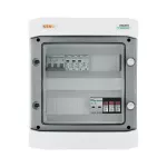 Rozdzielnica przyłączeniowa DC+ AC z ogranicznikiem przepięć 1000V typu 1+2, 1 x łańcuch PV, 1 x MPPT, 2x zab. przet. 15A // Ogr. AC typ 1+2, 25A 3-F