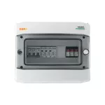 Rozdzielnica przyłączeniowa DC+AC z ogranicznikiem przepięć 1000V typu 1+2, 1x łańcuch PV, 1x MPPT // ogr. AC typ 1+2, 16A 3-F (bez dławików i MC4)