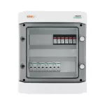 Rozdzielnica przyłączeniowa DC z ogranicznikiem przepięć 1000V typu 1+2, 4x łańcuch PV, 2x MPPT,8x zab. przet. 20A