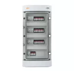 Rozdzielnica przyłączeniowa DC z ogranicznikiem przepięć 1000V typu 1+2, 7x łańcuch PV, 7x MPPT, 14x zab. przet. 15A  