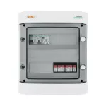 Rozdzielnica przyłączeniowa DC+AC z ogranicznikiem przepięć 1000V typu 2, 2x łańcuch PV, 2x MPPT // ogr. AC typ 1+2, 20A 1-F, RCD typ A 40A/100mA