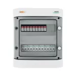 Rozdzielnica przyłączeniowa z ogranicznikiem przepięć DC 1000V typu 1+2, 6x łańcuch PV, 3x MPPT, 12x zab. przet. 20A