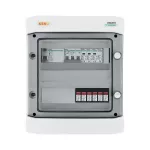 Rozdzielnica przyłączeniowa DC+AC z ogranicznikiem przepięć 1000V typu 2, 2 x łańcuch PV, 2 x MPPT // ogr. AC typ 1+2, 10A 3-F, róż. 100mA 40A