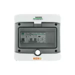 Rozdzielnica przyłączeniowa inwertera z ogranicznikiem przepięć AC typ 1+2, 16A 1-F, RCD 40A/100mA, wyz. wzr. 110-415V AC