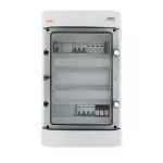 Rozdzielnica przyłączeniowa DC+AC z ogranicznikiem przepięć 1000V typu 1+2, 1 x łańcuch PV, 1 x MPPT, roz. DC 16A // ogr. AC typ 2, 16A 3-F, RCD 100mA/40