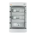 Skrzynka przyłączeniowa inwertera z ogranicznikiem przepięć AC typ 2, 16A, 20A 3-F, 2x różnic 40A/300ma, FR 100A