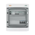 Skrzynka przyłączeniowa inwertera z ogranicznikiem przepięć AC typ 1+2, zab. top. 50A, 50A 3-F, RCD 63A/300mA, syg. faz