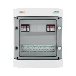 Rozdzielnica przyłączeniowa DC z ogranicznikiem przepięć 1000V typu 1+2, 6x łańcuch PV, 2x MPPT, 6x wyjście, 12x zab. przet. 15A