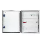 Rozdzielnica przyłączeniowa IP66 inwertera z ogranicznikiem przepięć AC typ 1+2, 80A 3F, FR 100A, syg. faz + 10A 1-F