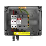 Rozdzielnica przyłączeniowa ALLVIEW z ogranicznikiem przepięć DC 12,5kA 1000V typu 1+2, 1x łańcuch PV, 1x MPPT 2x zab. przet.15A