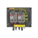 Rozdzielnica przyłączeniowa ALLVIEW z ogranicznikiem przepięć DC 12,5kA 1000V typu 1+2, 2x łańcuch PV, 2x MPPT