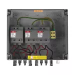 Rozdzielnica przyłączeniowa ALLVIEW z ogranicznikiem przepięć DC 12,5kA 1000V typu 1+2, 3x łańcuch PV, 3x MPPT