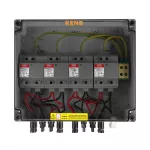 Rozdzielnica przyłączeniowa ALLVIEW z ogranicznikiem przepięć DC 12,5kA 1000V typu 1+2, 4x łańcuch PV, 4x MPPT