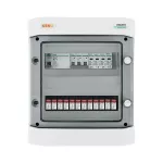 Rozdzielnica przyłączeniowa DC+AC z ogranicznikiem przepięć 1000V typu 2, 4x łańcuch PV, 4x MPPT // ogr. AC typ 2, 32A 3-F, RCD typ A 40A/300mA