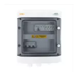 Skrzynka przyłączeniowa inwertera z ogranicznikiem przepięć AC typ 2, 80A 3-F, FR 125A 4p