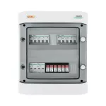 Rozdzielnica przyłączeniowa z ogranicznikiem przepięć DC 1000V typu 1+2, 2x łańcuch PV, 2x MPPT, 4x zab. przet. 25A, 2x roz.DC 4P 50A 1000V, 2x wyz wzr 110V-415