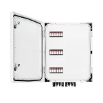 Rozdzielnica przyłączeniowa DC IP 66 z ogranicznikiem przepięć 1000V typu 1+2, 12x łańcuch PV, 6x MPPT