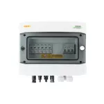 Rozdzielnica przyłączeniowa DC+AC z ogranicznikiem przepięć Noark 1000V typu 1+2, 2 x łańcuch PV, 2 x MPPT // 20A 3-F