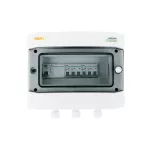 Rozdzielnica przyłączeniowa pompy ciepła z wyłącznikiem C16A 3-F, B16A, RCD 40A/30mA typA