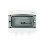 Rozdzielnica przyłączeniowa inwertera z ogranicznikiem przepięć AC typ 1+2, C25A 3-F