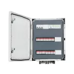 Rozdzielnica przyłączeniowa DC+AC IP 66 z ogranicznikiem przepięć 1000V typu 2, 8x łańcuch PV, 8x MPPT // ogr. AC typ 2, 80A 3F, FR 100A, syg. Faz