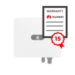 Przedłużenie gwarancji do 15 lat dla falownika Sun2000-12K-MB0