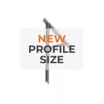 Podpora główna jednoramienna w powłoce ZM (bez śrub). Dedykowana do montażu modułów w układzie jeden pion w wymiarze od 1700mm do 2465mm. Nowy przekrój podpory 100x45x18mm gr. 2,5mm.