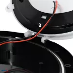 PLAFONIERA LED KATIA 16W 4000K 1600LM IP66 CZARNA CZ. MIKR. Z FUNKCJĄ PÓŁCIENIA
