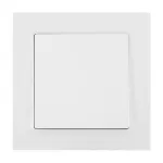 Łącznik p/t jednobiegunowy Malta, 10A, 250V, WP-1M, biały