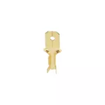 Wsuwka nieizolowana, przekrój maksymalny 2,5mm², szerokość 6,3mm, 100 szt.